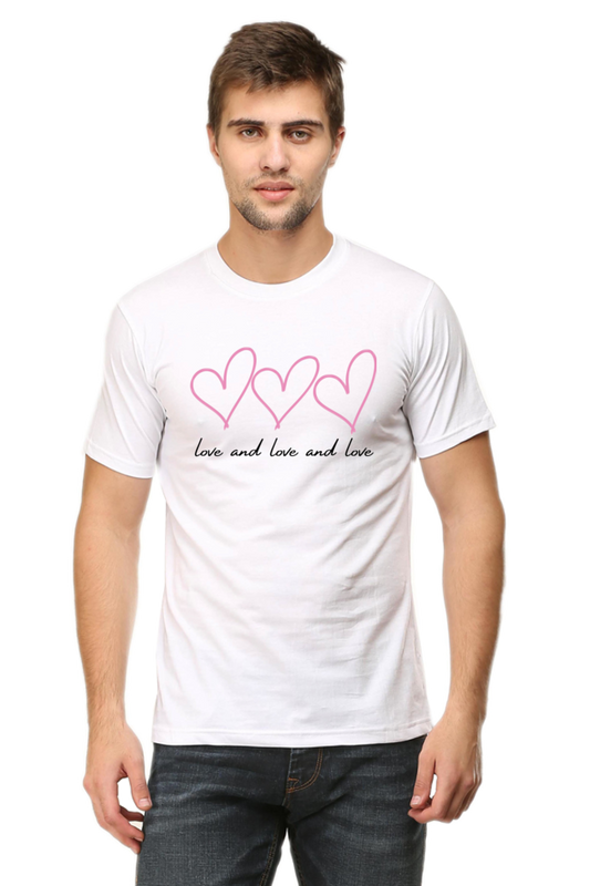 Love Hearts Valentine T-Shirt - Celebrate Love in Style (Unisex)