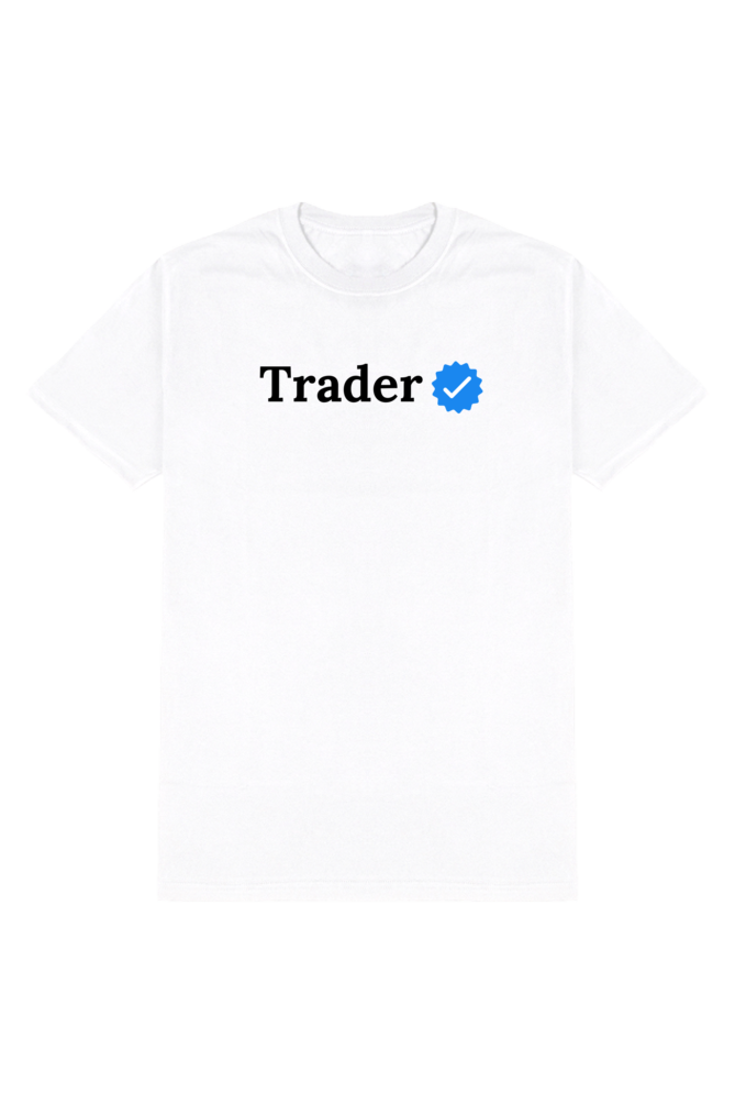 Verified Trader T-Shirt - White Color