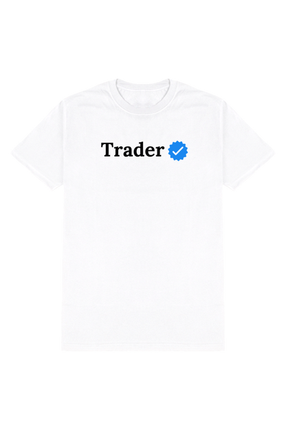 Verified Trader T-Shirt - White Color