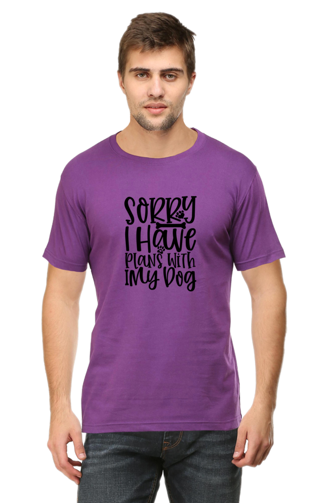 Dog Lover's Unisex T-Shirt - Sorry, I Have Plans With My Dog