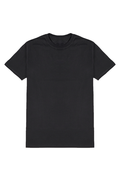 Classic Black Cotton T-Shirt for Men