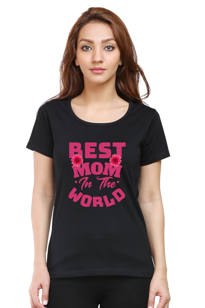 Best Mom in the World Cotton T-Shirt