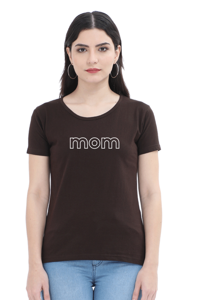 Minimalist MOM Typography T-Shirt – Perfect Gift for Mothers