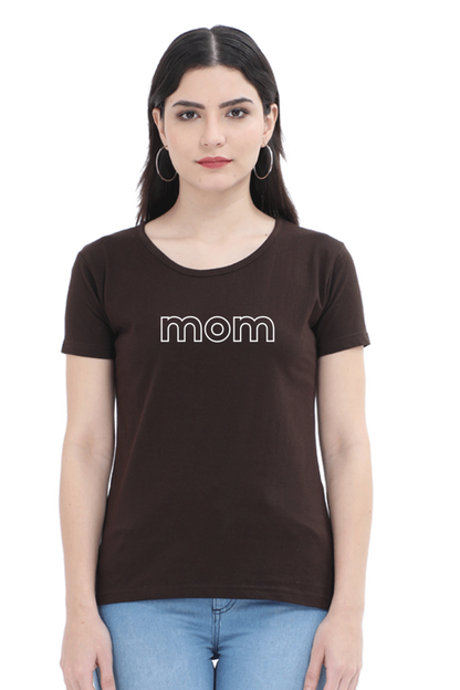 Minimalist MOM Typography T-Shirt – Perfect Gift for Mothers