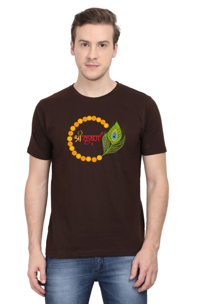 Shri Krishna Printed T shirt - Cotton Tee