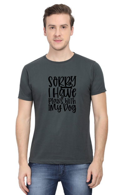 Dog Lover's Unisex T-Shirt - Sorry, I Have Plans With My Dog