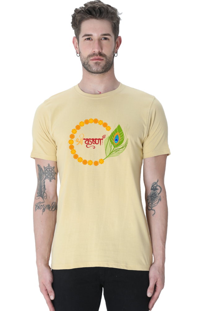 Shri Krishna Printed T shirt - Cotton Tee