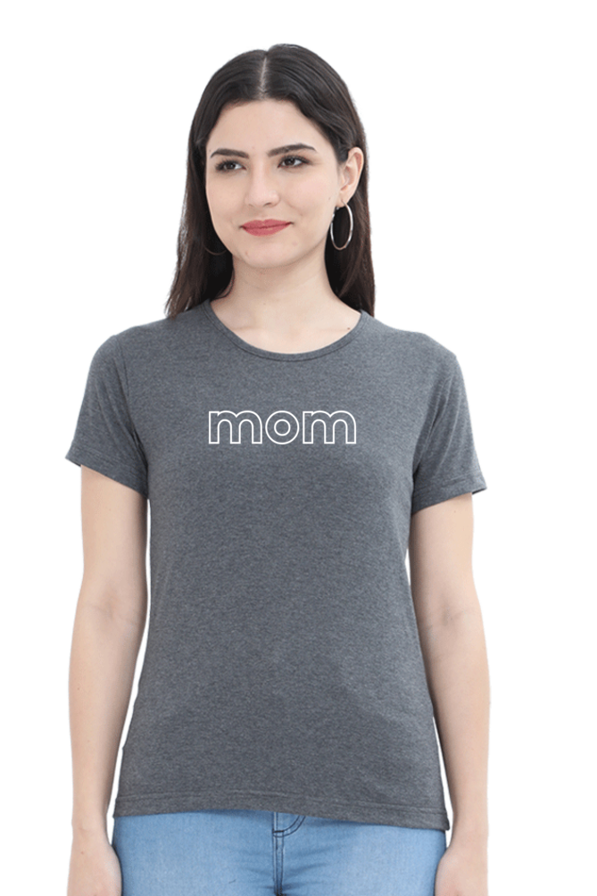 Minimalist MOM Typography T-Shirt – Perfect Gift for Mothers