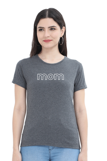 Minimalist MOM Typography T-Shirt – Perfect Gift for Mothers