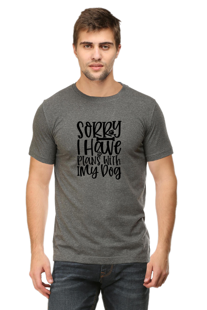 Dog Lover's Unisex T-Shirt - Sorry, I Have Plans With My Dog