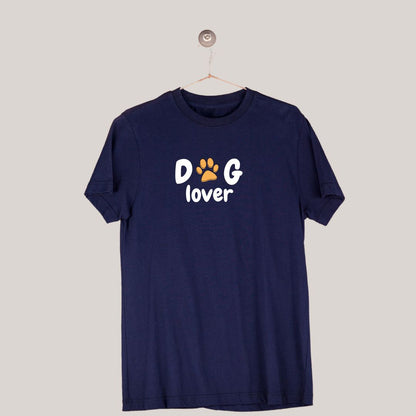 Round Neck Half Sleeve T-shirt for Dog Lovers