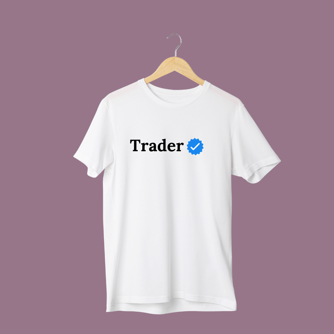 Verified Trader T-Shirt - White Color