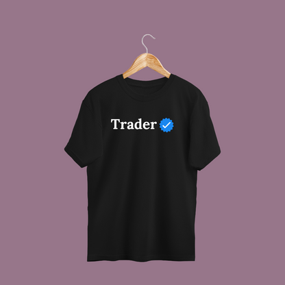 Verified Trader T-Shirt - Black Color